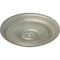 Ekena Millwork Traditional Ceiling Medallion (Fits Canopies up to 2 3/4"), Hand-Painted Flash Gold, 12"OD x 1"P CM12TRFLS - alternate 3